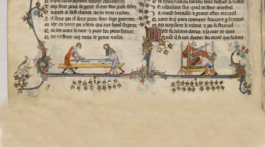 What kind of finish did a medieval sword blade have? pt1