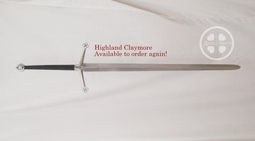 Our Claymore is available again!