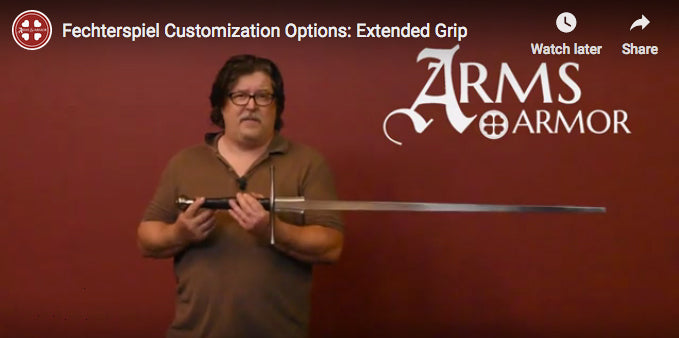 Fechterspiel Options - Extended Grip Video