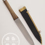 Anglo-Saxon Seax with Black Scabbard