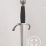 1580 Parrying Dagger #048 hilt detail back view.