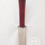 Rondel with red stained grip