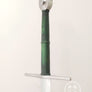 Towton 15th century longsword #249 type XVIIIc excellent cutter with wheel pommel, straight guard and green grip.