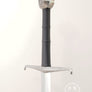 Black Prince longsword oakeshott type XVa replica of original medieval sword 3/4 view #034.