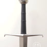 Black Prince longsword oakeshott type XVa replica of original medieval sword with steel fittings and hardened blade #034.