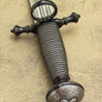 Gustav Parrying Dagger #198 form based on 1590 original with the detail from our Gustav Vasa Rapier.