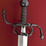Complex hilted Type XV blade replicated from a piece in the Sulgrave Manor Collection circa 1620.