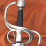 French rapier #170 steel hilt, wire bound grip and sharp blade.