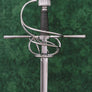 Lombardy Rapier #211 Norman Type 74 hilt in steel.