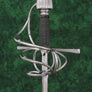 Lombardy Rapier #211 with two transverse sweeps and fore ring.