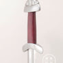 Shifford Viking Sword #049 Oakeshott Type X blade with 5 lobed pommel three quarter view.