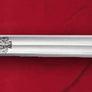 Medici Falchion 16th century Italian etched with coat of arms on blade.