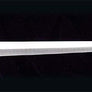Town Guard Sword #192 early 17th century steel rapier hilt mounted on a sharply tapering blade good for cutting and thrusting.