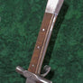 Messer trainer #237 6150 steel blade tempered to 50 Rc.
