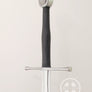 Fechterspiel longsword training feder designed from original trainers of the period three quarter view #203 customizable wheel pommel.
