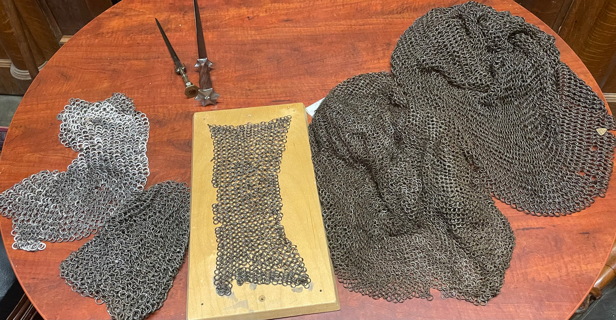 Chain Mail Examples Chainmail vs Weapons with Historical Armor – Arms & Armor