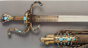 Did medieval swords have jeweled hilts?