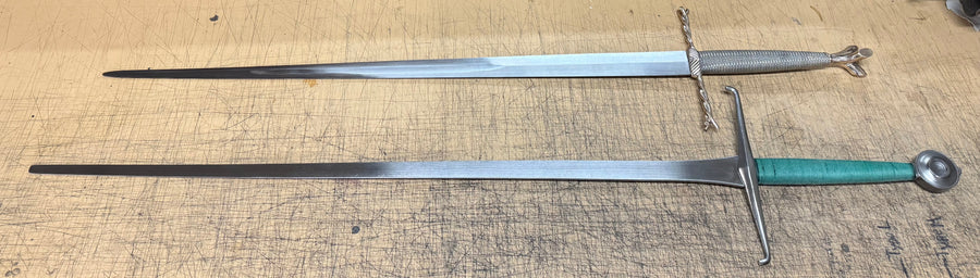 Custom swords for fighting in and out of armor