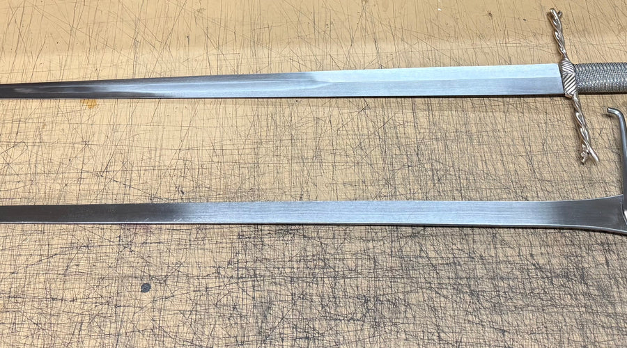 Custom swords for fighting in and out of armor