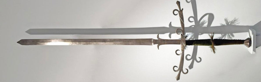A custom Zweihänder from Arms and Armor