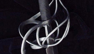 Forming the inner guard of a rapier