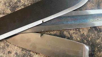 How hard should a sword blade be?  Sword vs. Machete and Chef Knife
