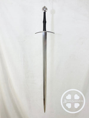 Longsword Type XVIII with waisted black grip