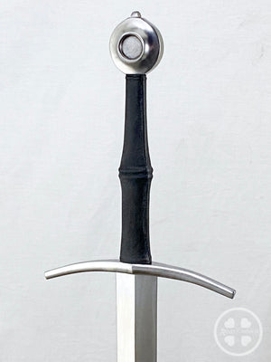 Longsword Type XVIII with waisted black grip