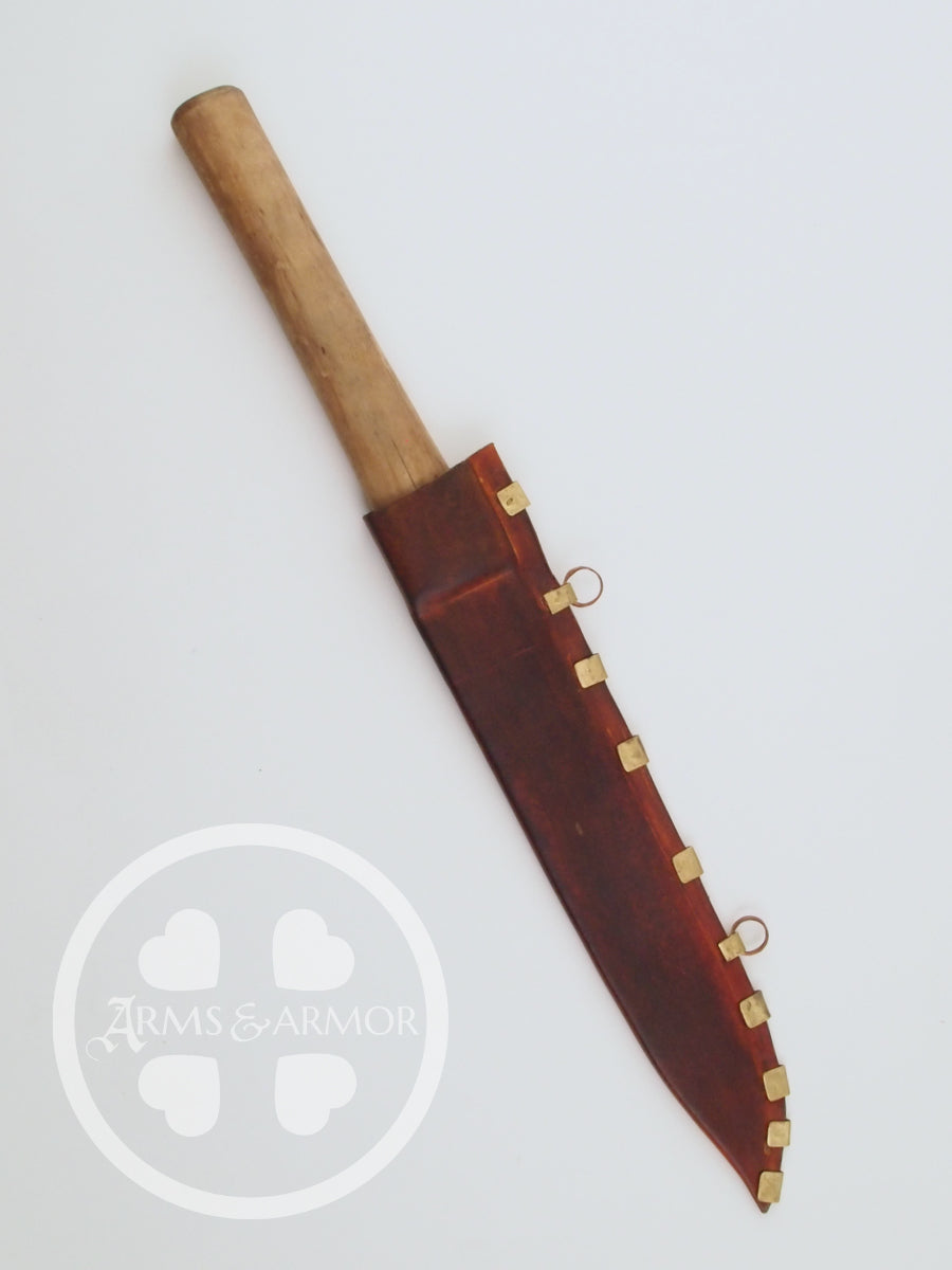 Anglo-Saxon Seax with Brown Scabbard