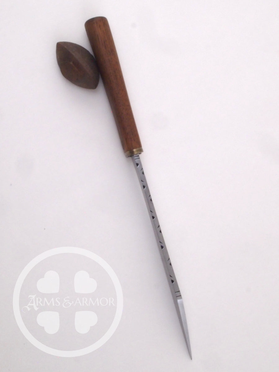 Custom Broke Back Seax with file worked spine