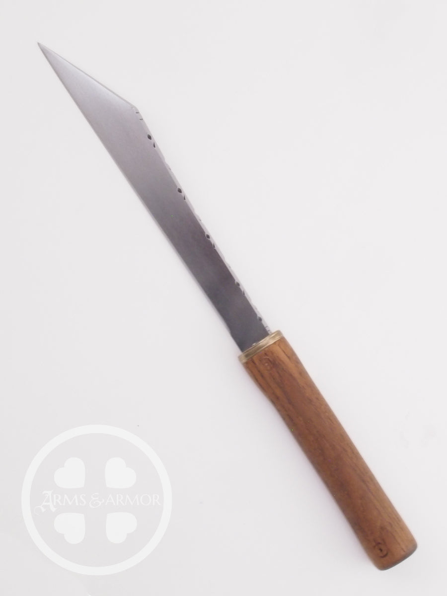 Custom Broke Back Seax with file worked spine