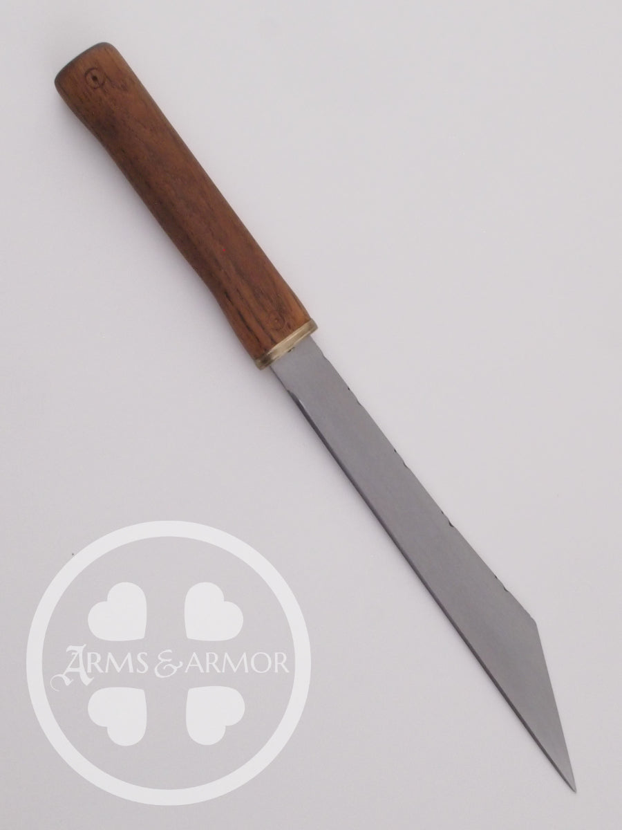 Custom Broke Back Seax with file worked spine