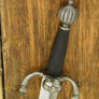 Parrying Dagger from the 16th century with ring and upturned guard.
