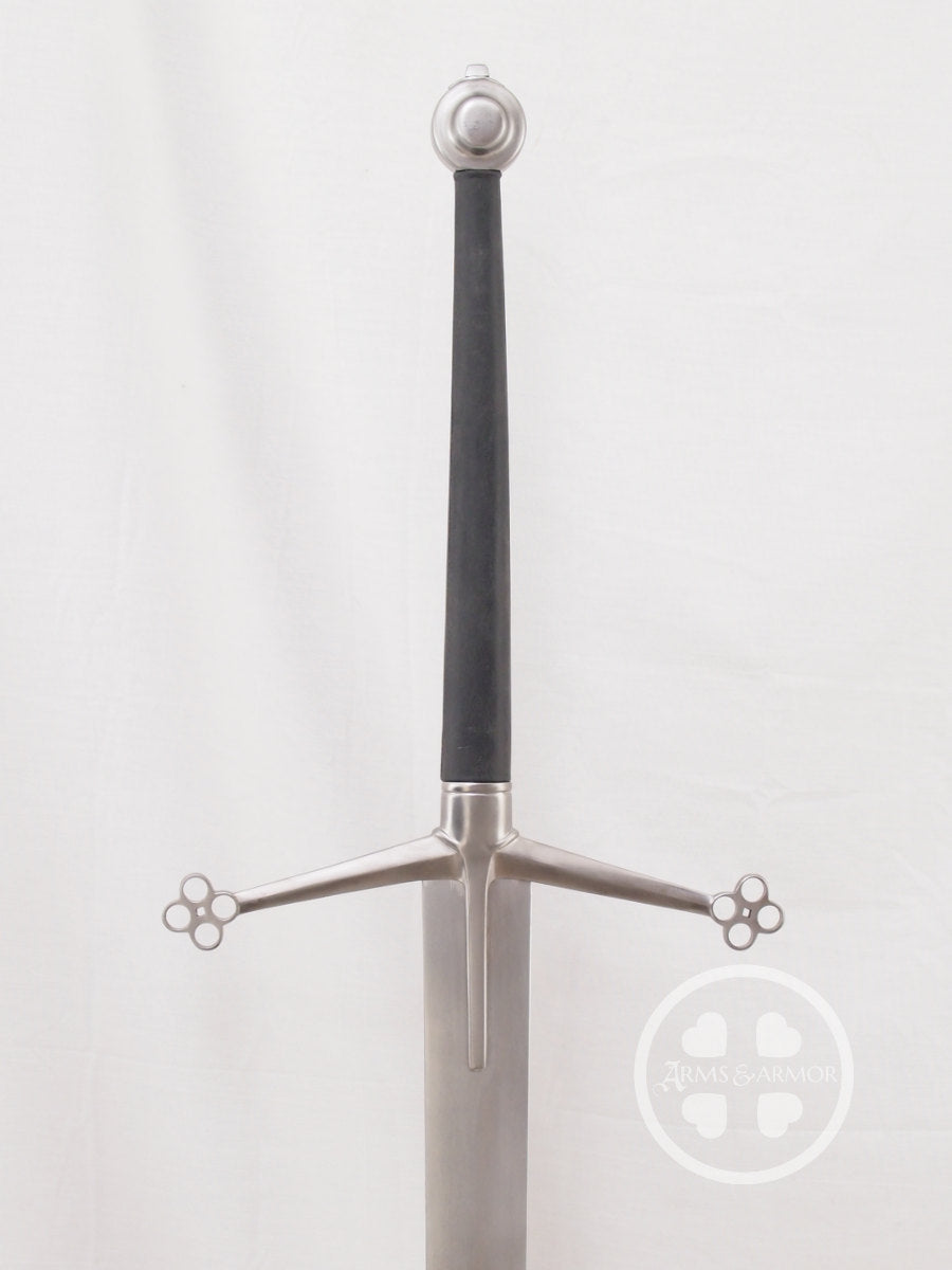 10-inch Renaissance Dagger With Steel Blade and Leather Sheath