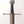 Fornovo #243 medieval single handed sword Italian 15th century type XVIIId blade shape with black grip front view.