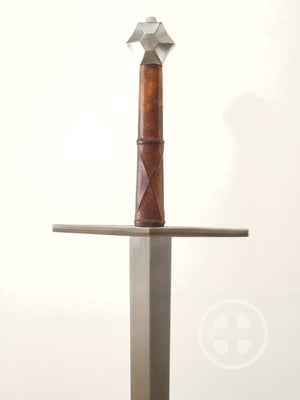 13th C Hex Pommeled Sword of War