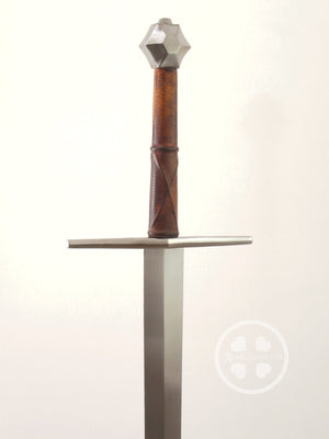 13th C Hex Pommeled Sword of War