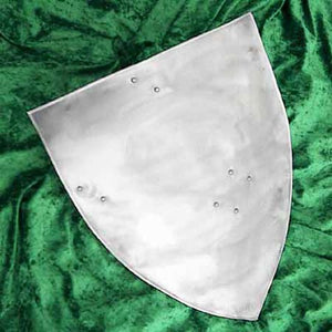 Heather shield #043 made from 16 gauge cold rolled steel with hard or soft handle.