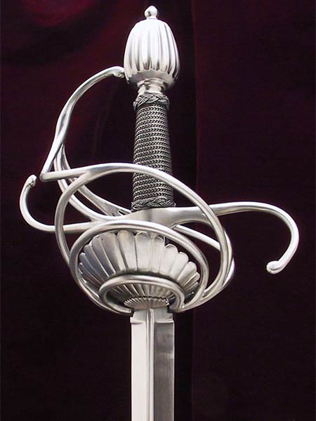 Custom Italian Shell Hilt Rapier – Arms & Armor