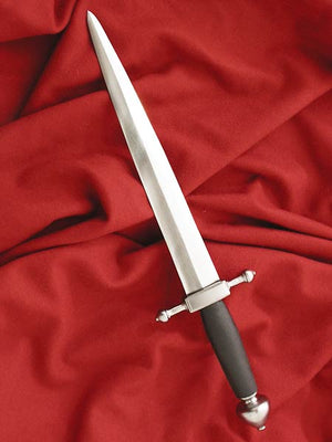 Tudor Dagger #063 15th century english double edged fighting knife.