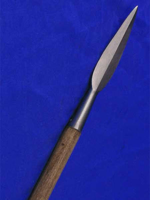 Greek Javelin #227 this style of leaf shaped blade is common along the entire time line of the javelins use.