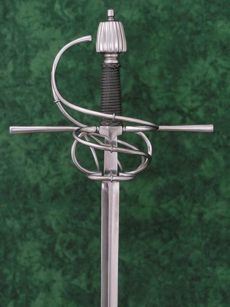 Lombardy Rapier #211 Norman Type 74 hilt in steel.