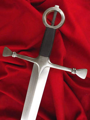 Irish Sword #085 ring hilt with Oakeshott Type XVIII blade.