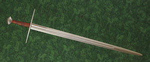 #245 Hungarian Sword Type XI blade overall view.