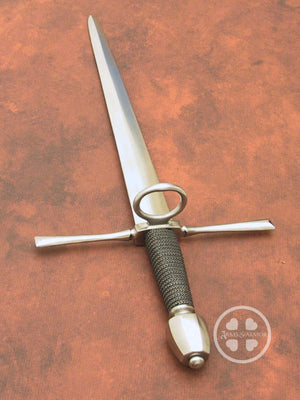 Training parrying dagger #253 available with rebatted or flexy blade.